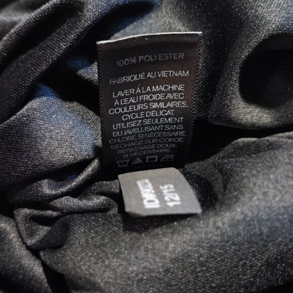 Express Formal Halter Dress Black 2 EUC - Picture 8 of 11